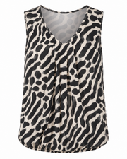 Iz Naiz Top V-hals Black - OAK Fashion Noordwolde