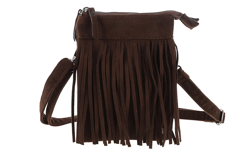 Schoudertasje Lados Bruin - OAK Fashion Noordwolde