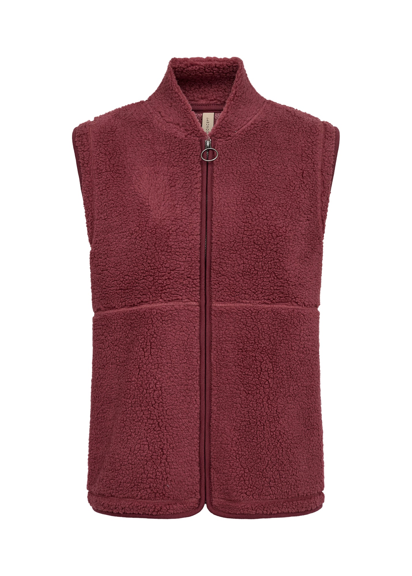 Soya Concept Gilet Onyx Rood - OAK Fashion Noordwolde