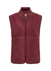 Soya Concept Gilet Onyx Rood - OAK Fashion Noordwolde