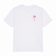 Fleek T-shirt Palms Wit - OAK Fashion Noordwolde