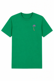Fleek T-shirt Palms Groen - OAK Fashion Noordwolde
