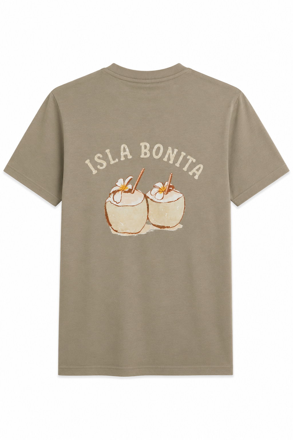 Fleek T-shirt Isla Bonita Grijs - OAK Fashion Noordwolde