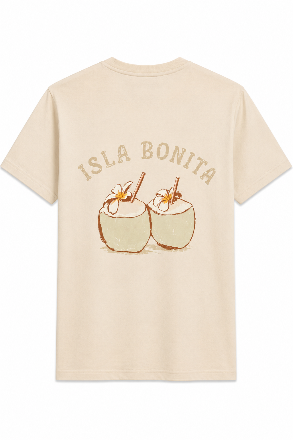 Fleek T-shirt Isla Bonita ecru - OAK Fashion Noordwolde