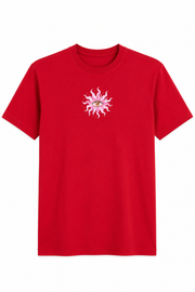 Fleek T-shirt All Eyes on You Rood - OAK Fashion Noordwolde