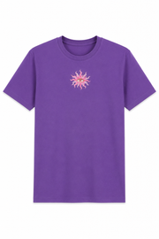 Fleek T-shirt All Eyes on You Paars - OAK Fashion Noordwolde
