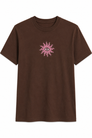 Fleek T-shirt All Eyes on You Bruin - OAK Fashion Noordwolde