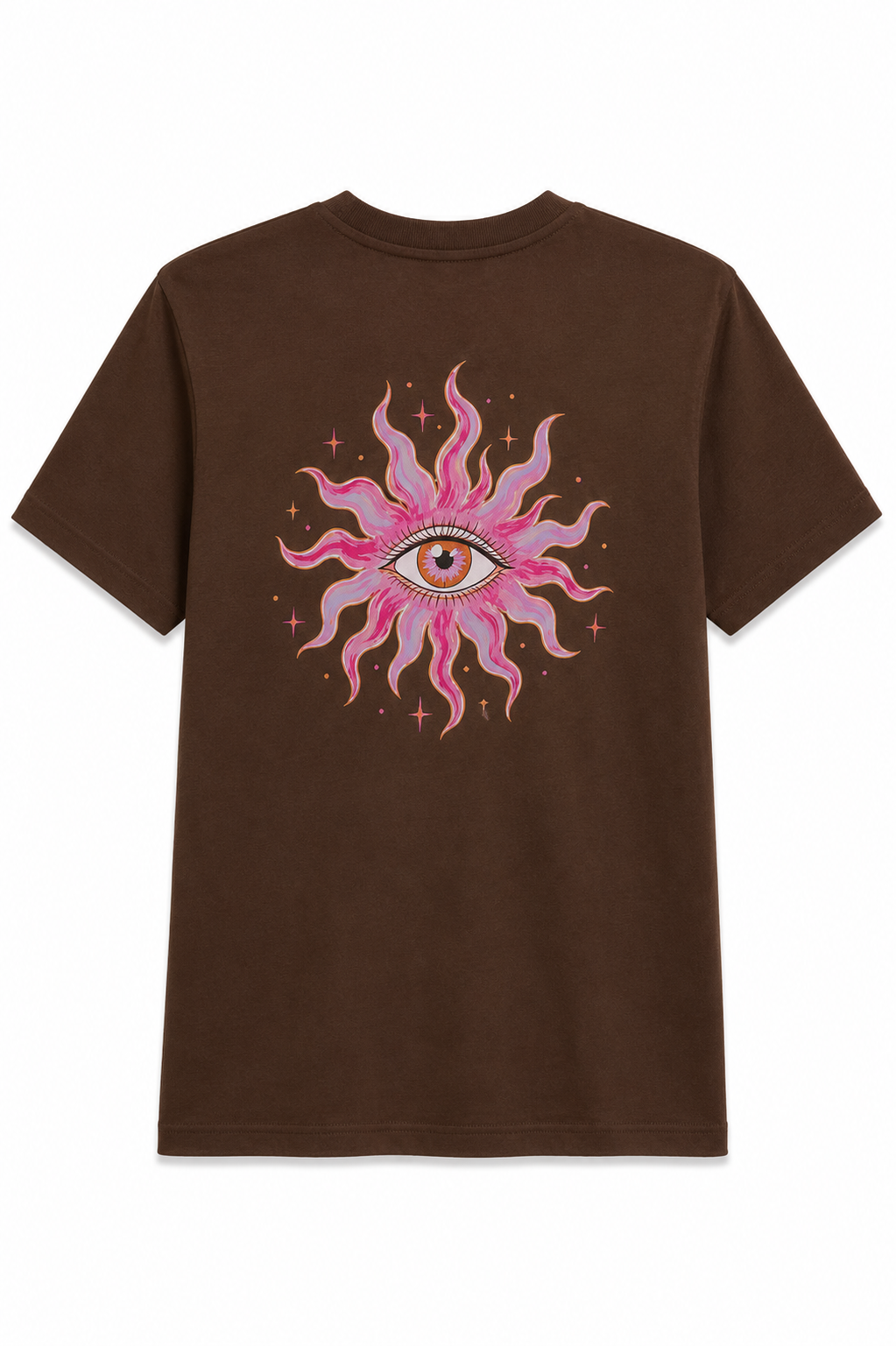 Fleek T-shirt All Eyes on You Bruin - OAK Fashion Noordwolde