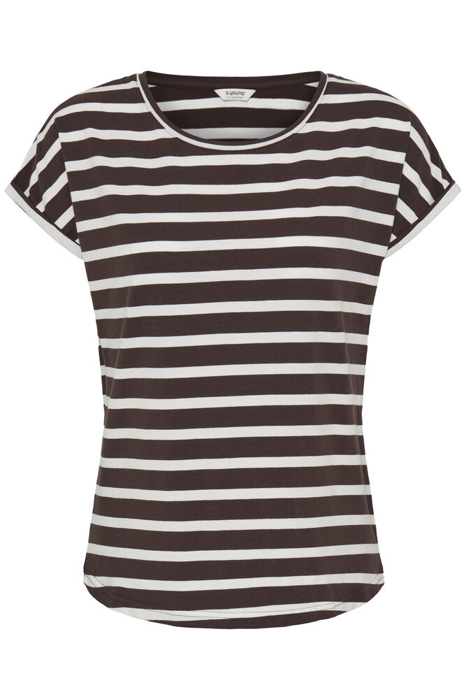 B. Young BYPAMILA ONECK TSHIRT JAVA STRIPE - OAK Fashion Noordwolde