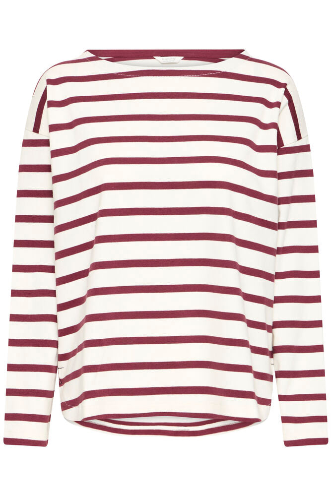 B. Young BYRAMSI PULLOVER FIG STRIPE - OAK Fashion Noordwolde
