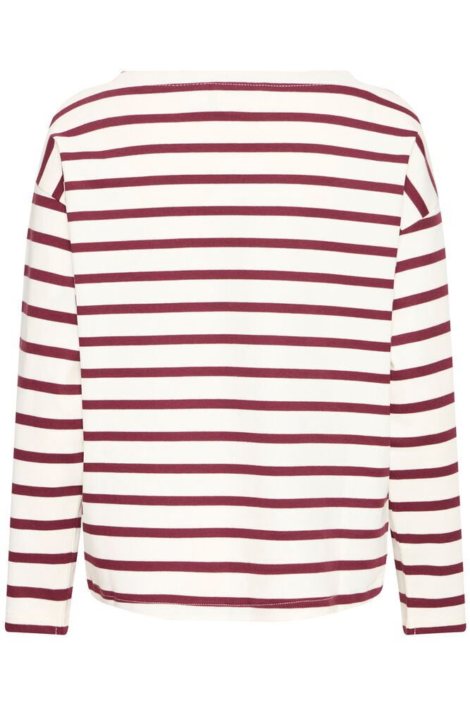 B. Young BYRAMSI PULLOVER FIG STRIPE - OAK Fashion Noordwolde