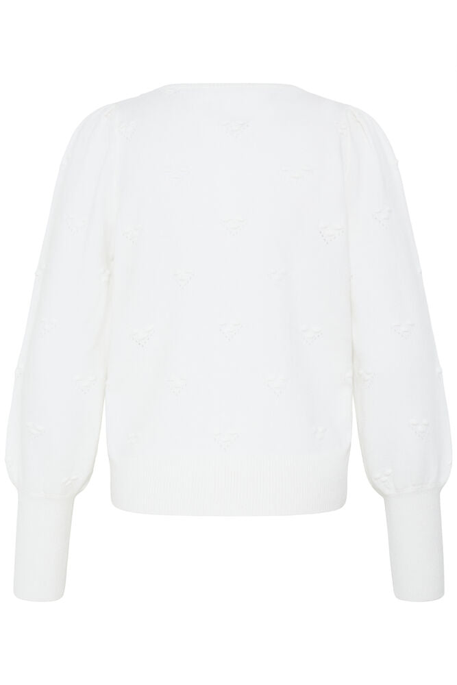 B. Young BYMANINA STRUCTURE JUMPER Marshmallow - OAK Fashion Noordwolde