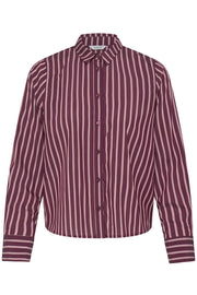 B. Young Blouse Fiolla FIG STRIPE - OAK Fashion Noordwolde