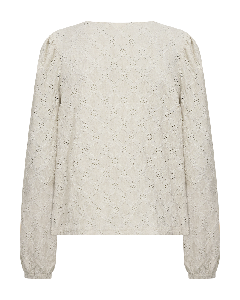Freequent Blouse Eskiona ecru - OAK Fashion Noordwolde