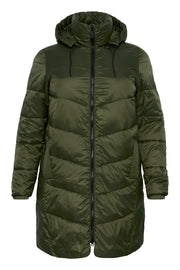 Kaffe Curve Coat Susanna Groen - OAK Fashion Noordwolde