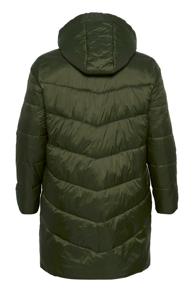 Kaffe Curve Coat Susanna Groen - OAK Fashion Noordwolde