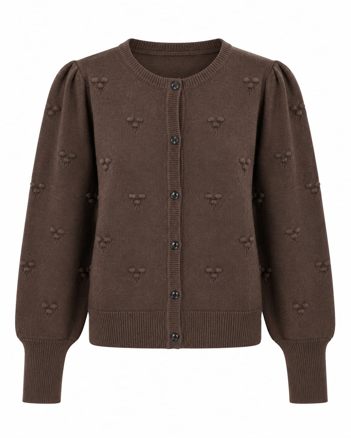 B. Young BYMANINA STRUCTURE CARDIGAN Java Melange - OAK Fashion Noordwolde