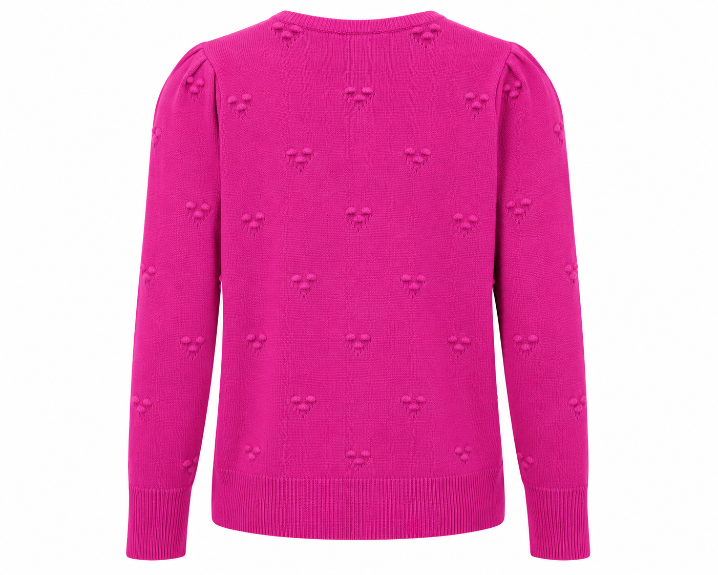 B. Young BYMANINA STRUCTURE CARDIGAN Festival Fuchsia Melange - OAK Fashion Noordwolde