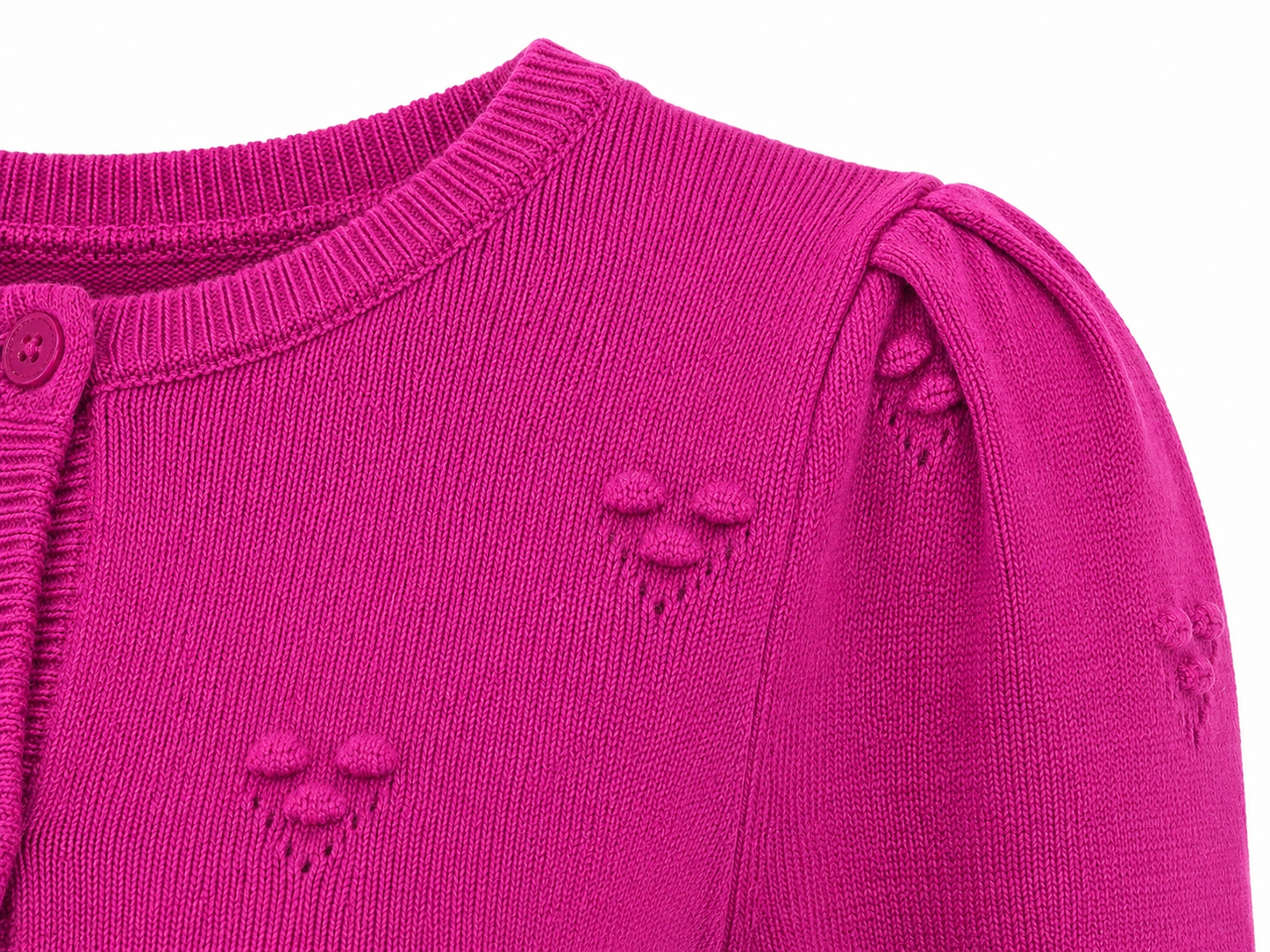 B. Young Vest Mannina Festival Fuchsia Melange - OAK Fashion Noordwolde