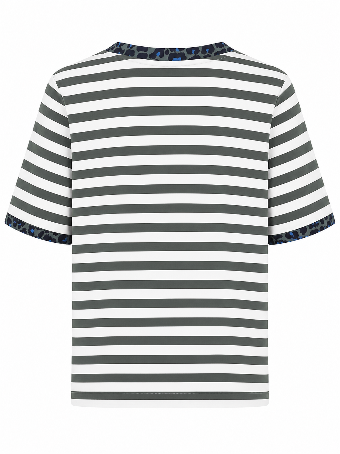 Cecil T-shirt Striped Groen - OAK Fashion Noordwolde