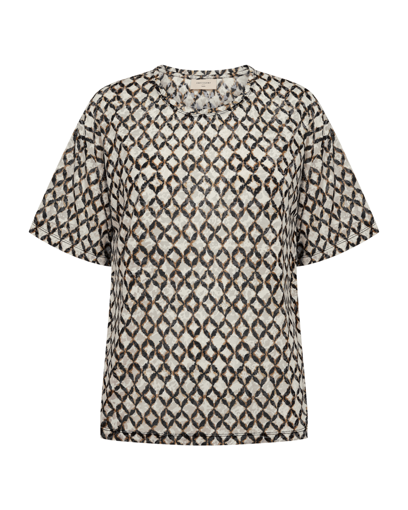 Freequent T-shirt Grseburn Zwart - OAK Fashion Noordwolde