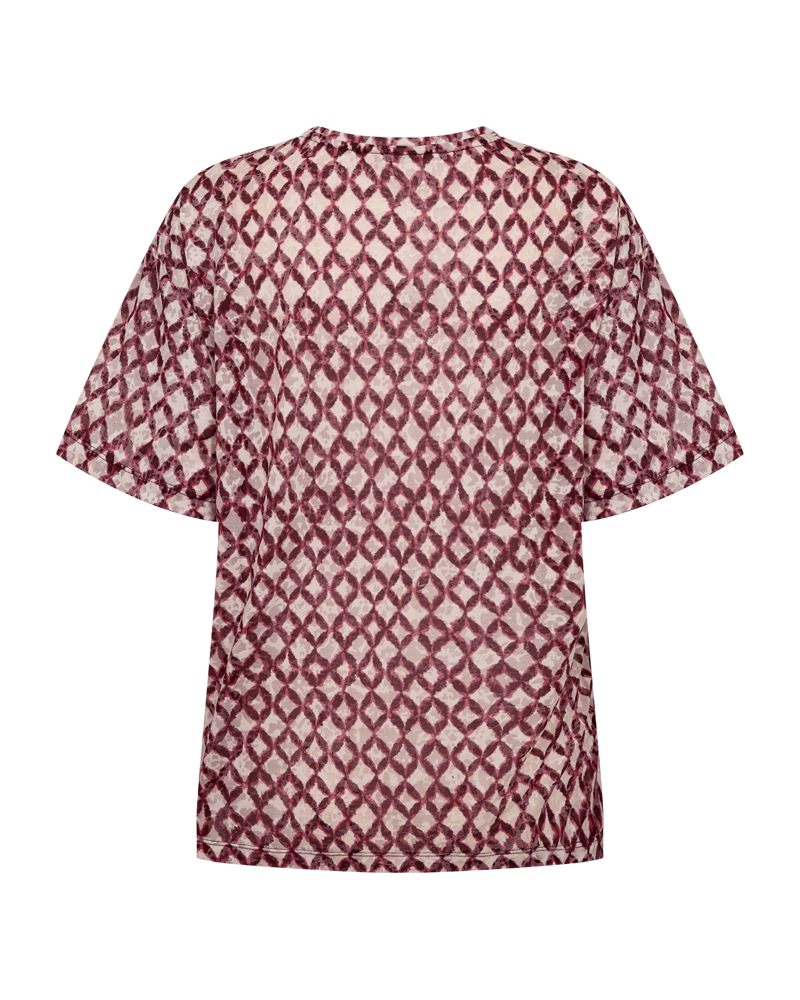 Freequent T-shirt Grseburn Rood - OAK Fashion Noordwolde