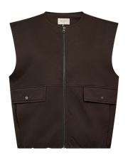 Freequent Gilet Nanni Bruin - OAK Fashion Noordwolde
