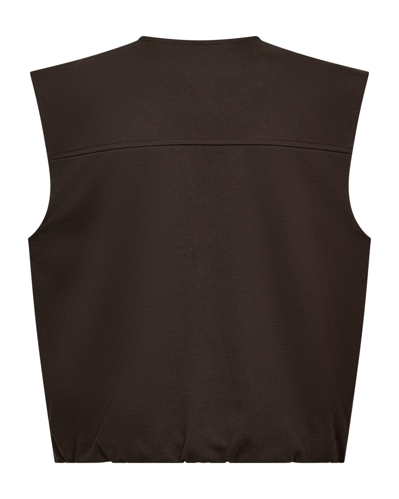 Freequent Gilet Nanni Bruin - OAK Fashion Noordwolde