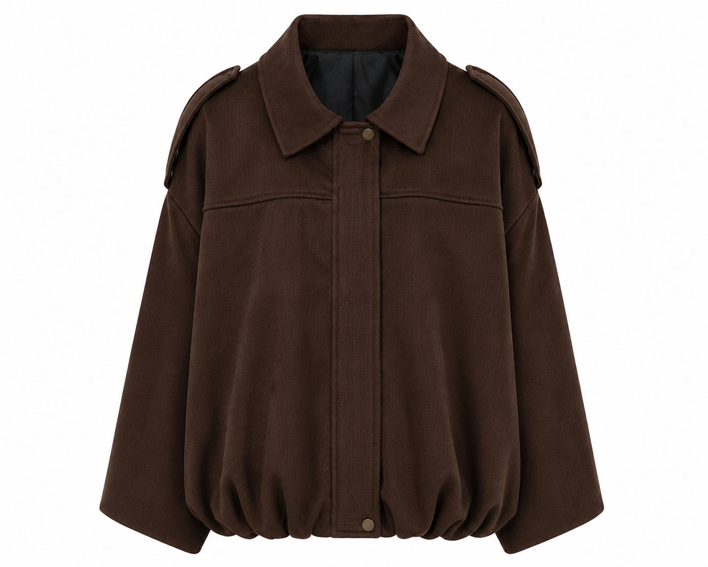 Bomber Kiki Bruin - OAK Fashion Noordwolde