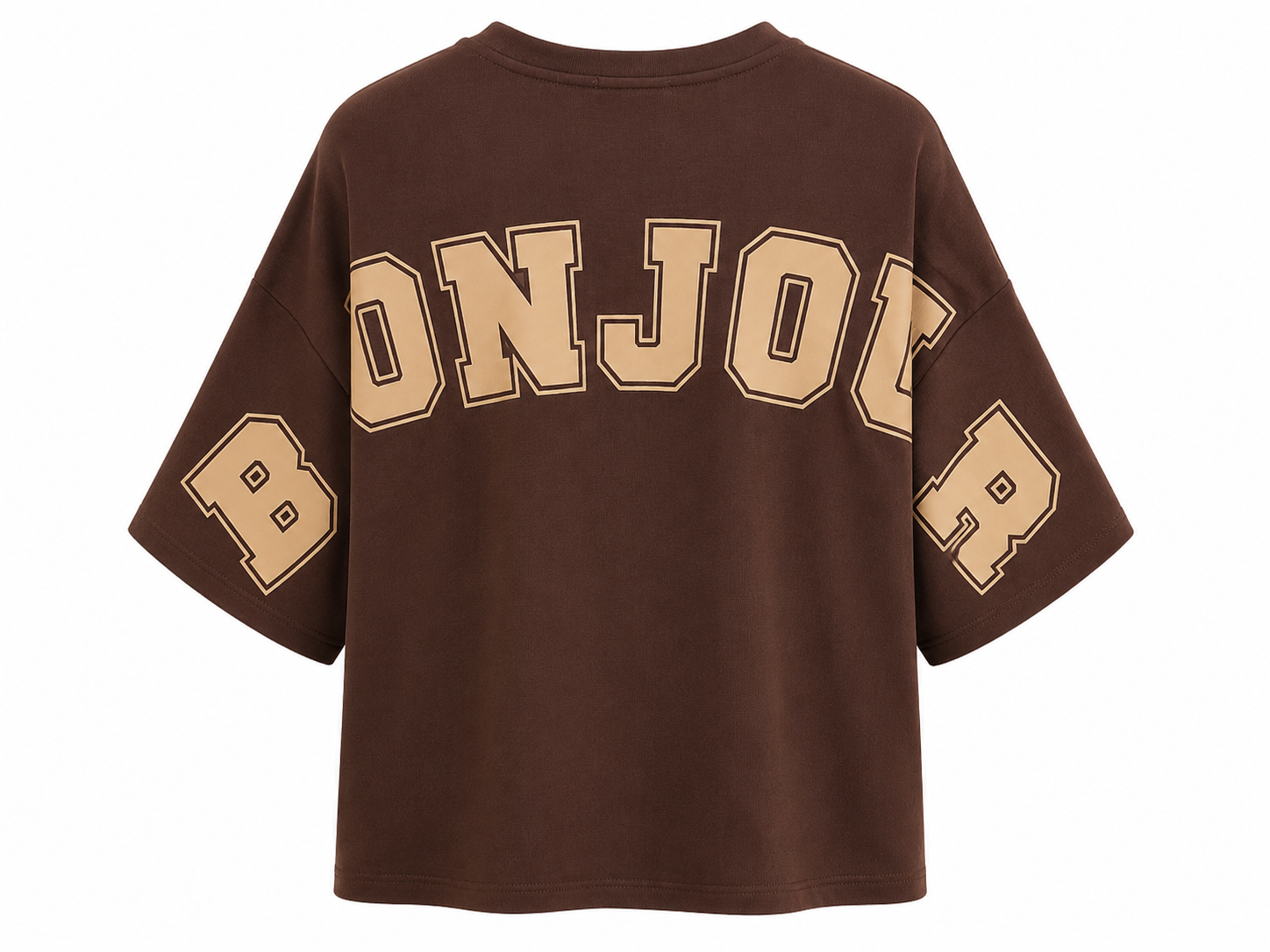 Top bonjour Bruin - OAK Fashion Noordwolde