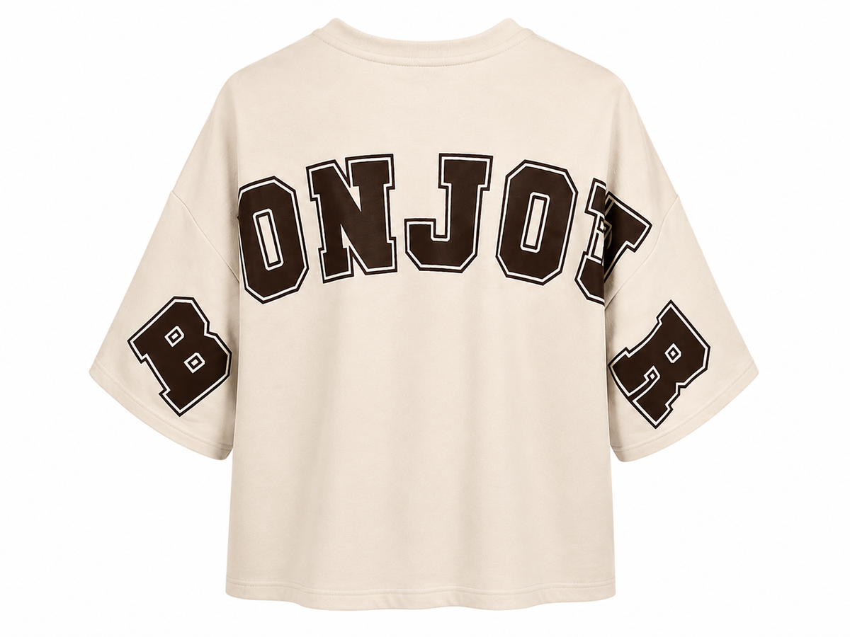 Top bonjour Brown - OAK Fashion Noordwolde