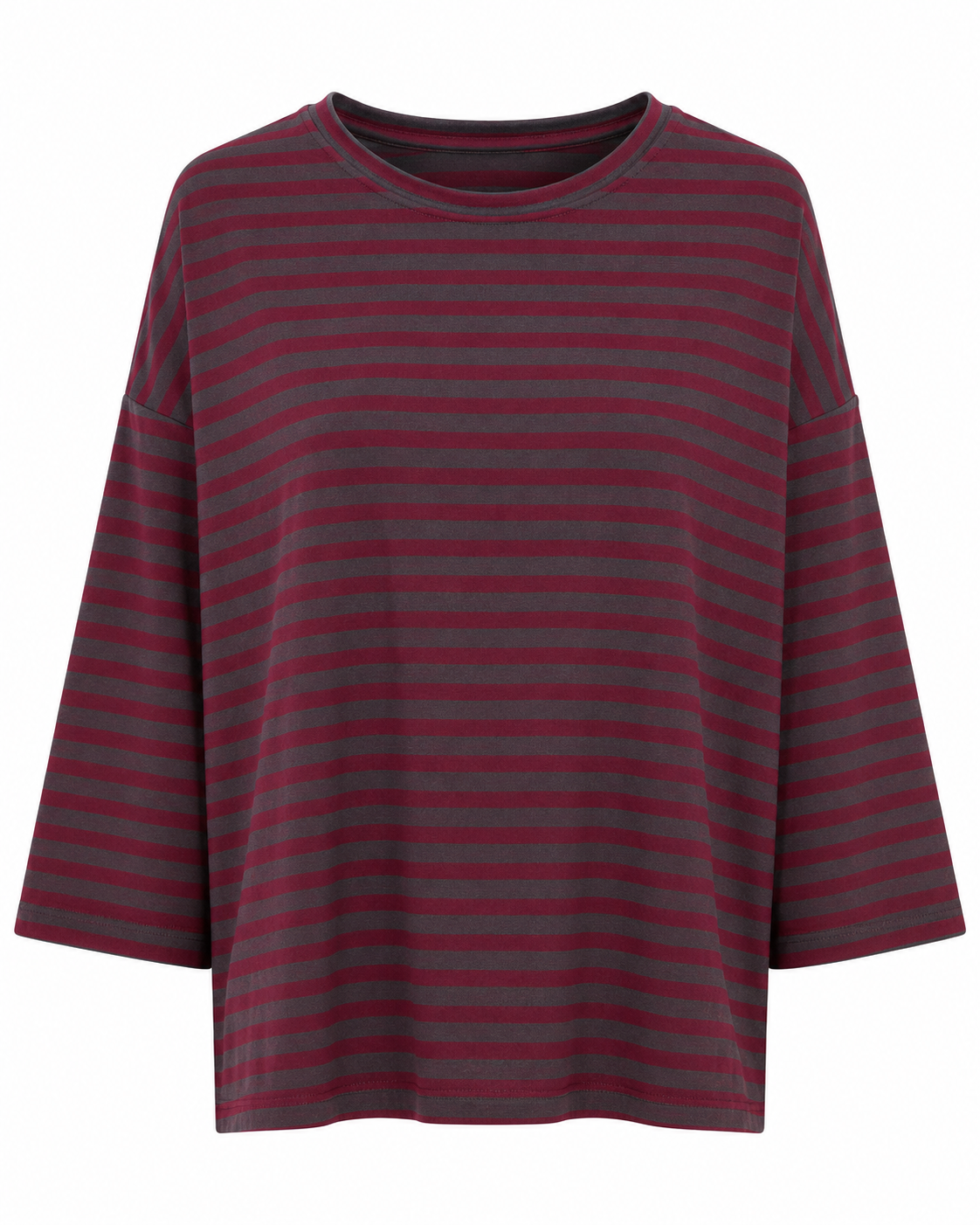Top streep Rood - OAK Fashion Noordwolde