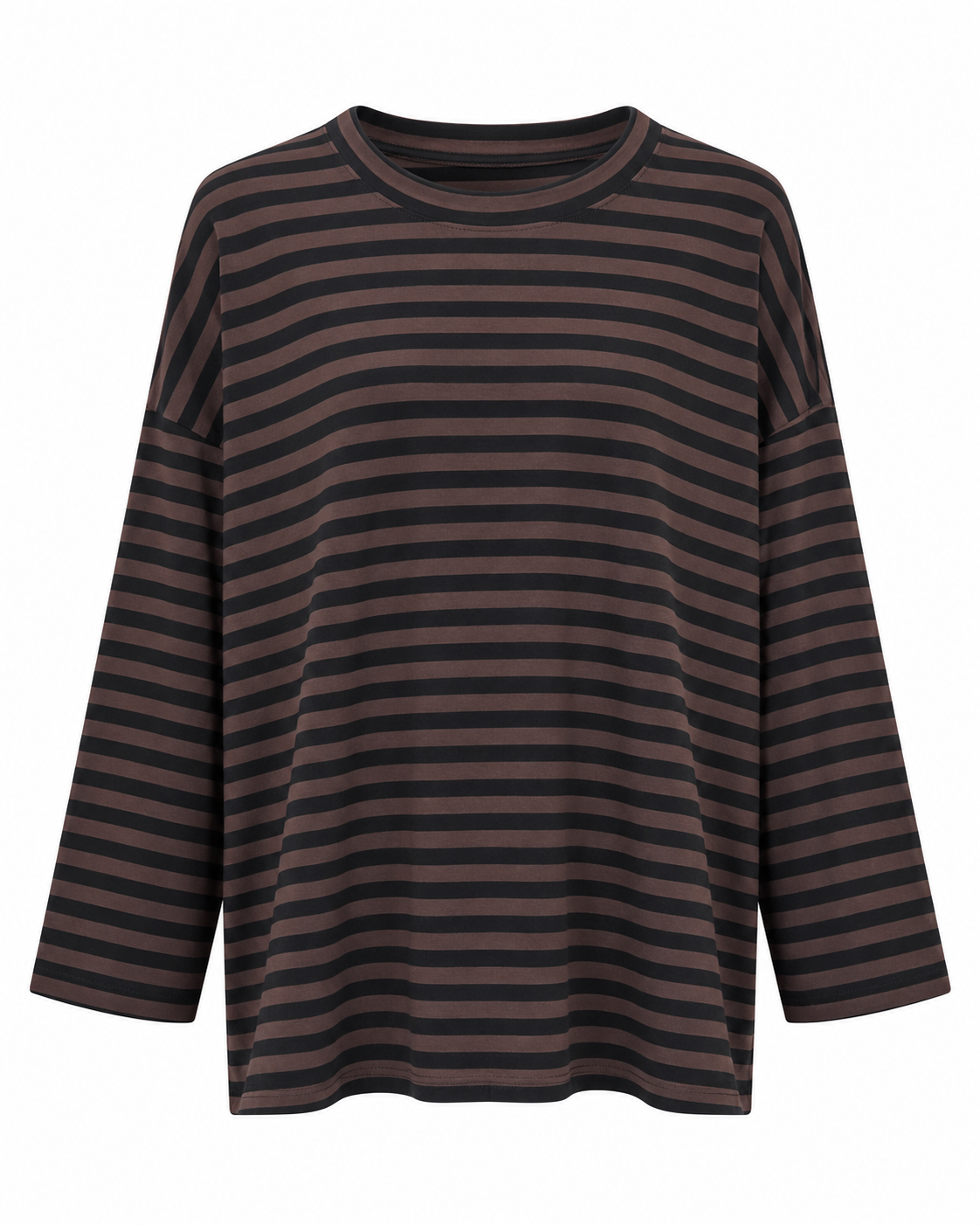 Top streep Bruin - OAK Fashion Noordwolde