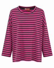 Top streep Roze - OAK Fashion Noordwolde