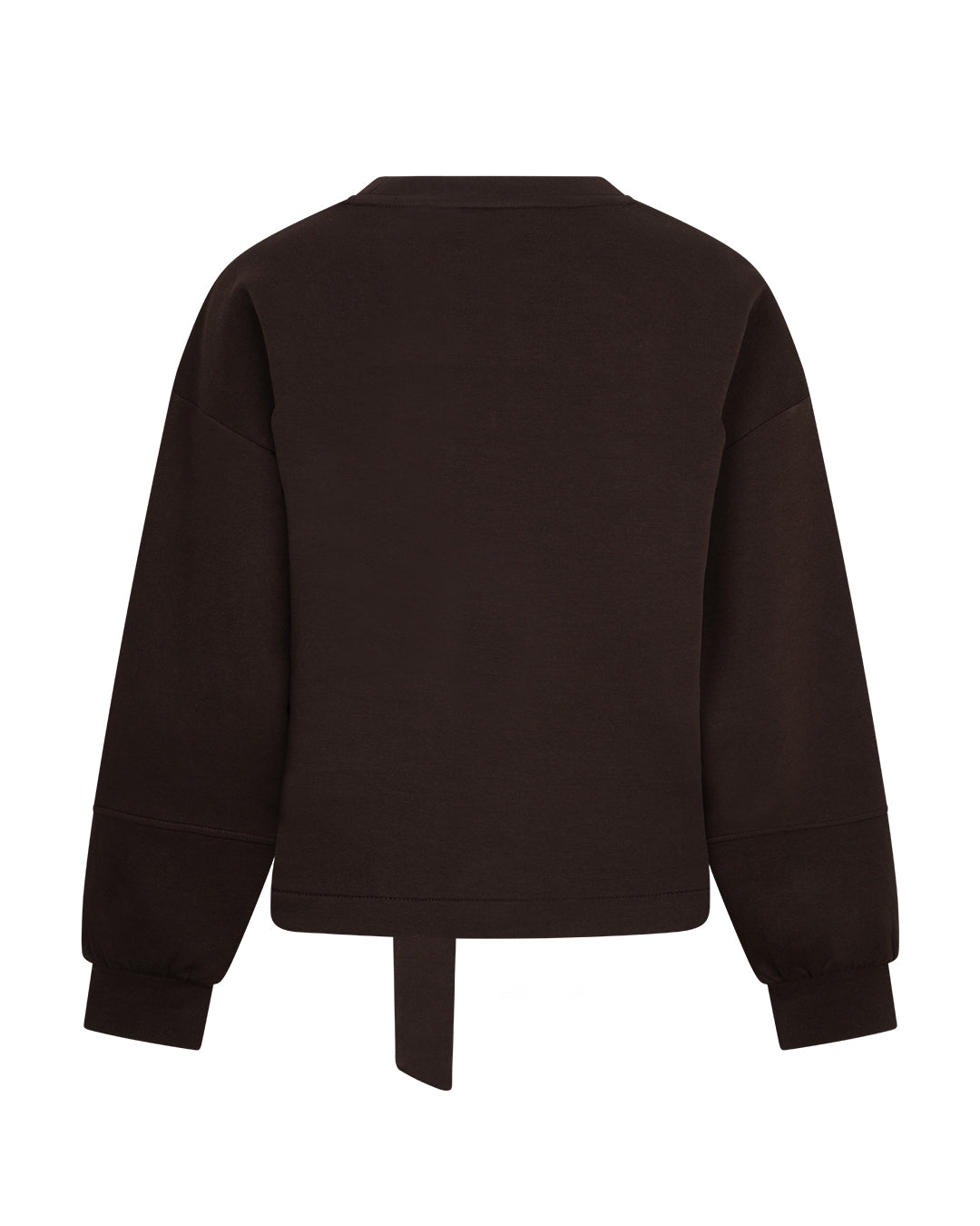 Red Button Red Button Shakira top & belt scuba Espresso - OAK Fashion Noordwolde