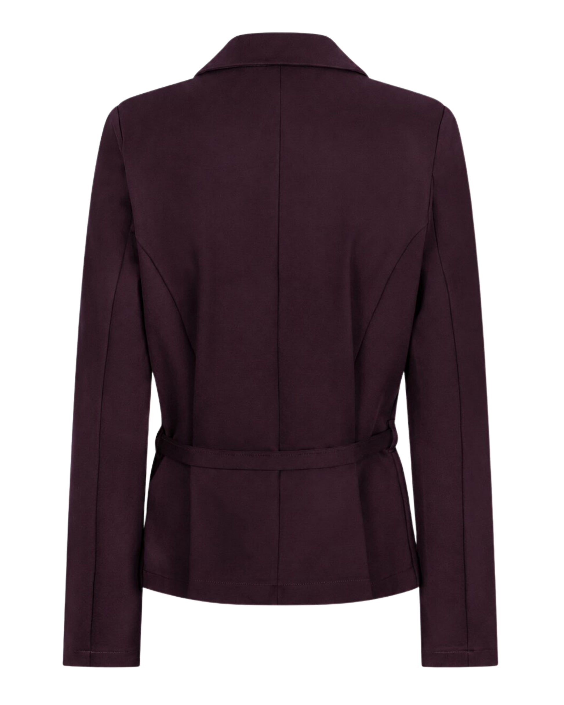 Red Button Red Button Blazer & belt punta burgundy - OAK Fashion Noordwolde
