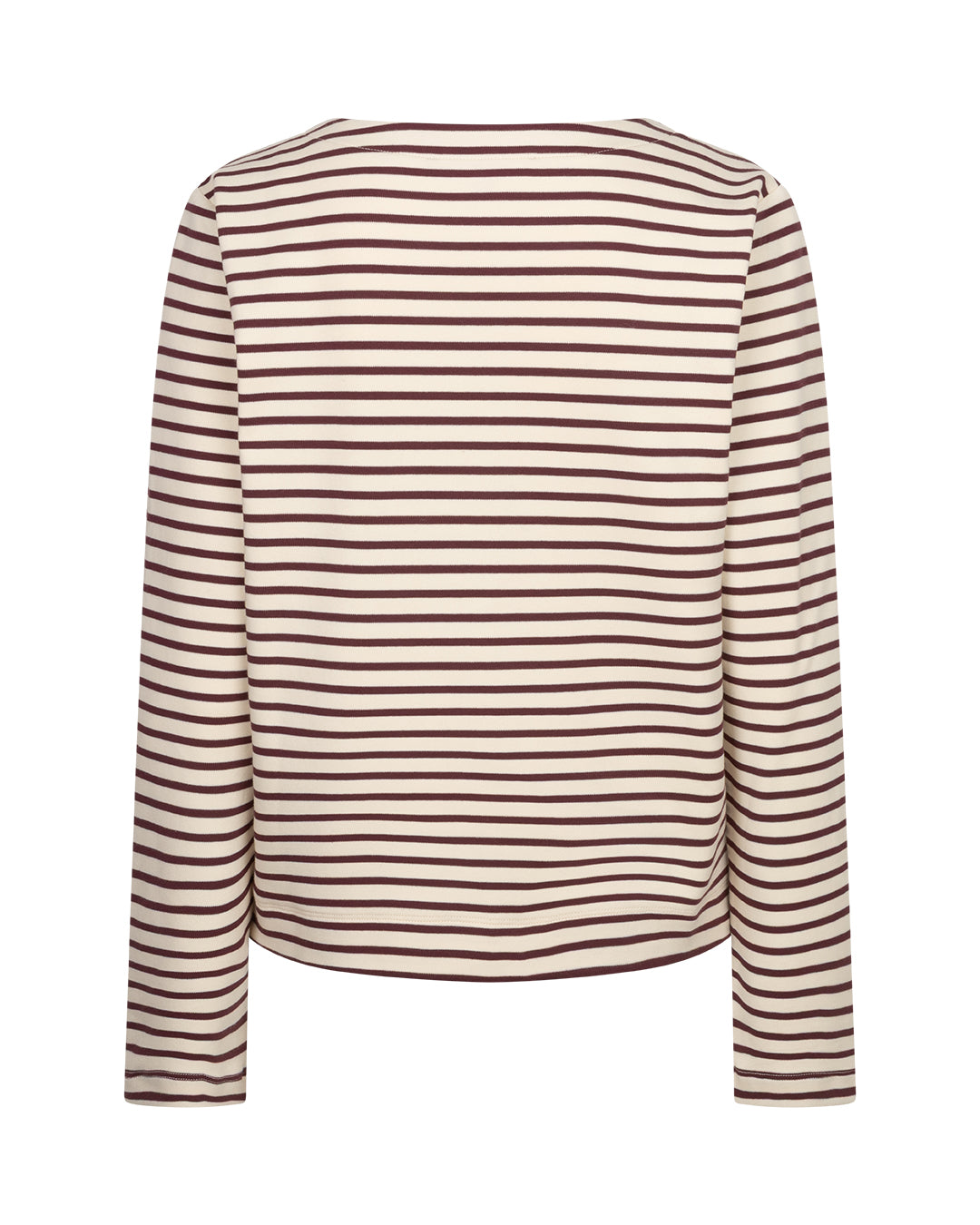 Red Button Terry stripe creme/darkberry - OAK Fashion Noordwolde