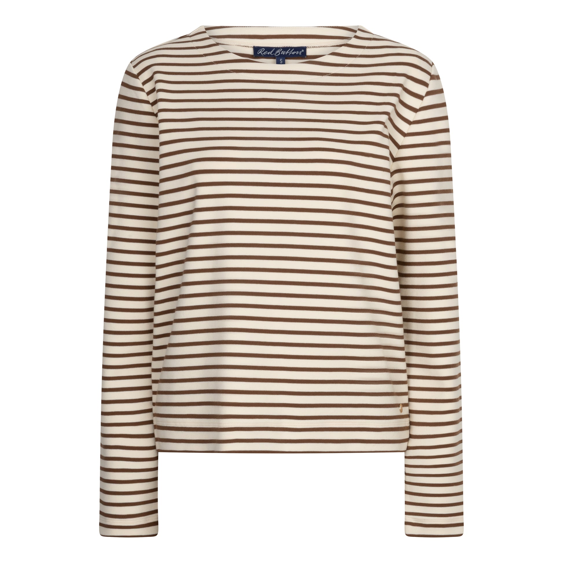 Red Button Red Button Terry stripe creme/espresso - OAK Fashion Noordwolde