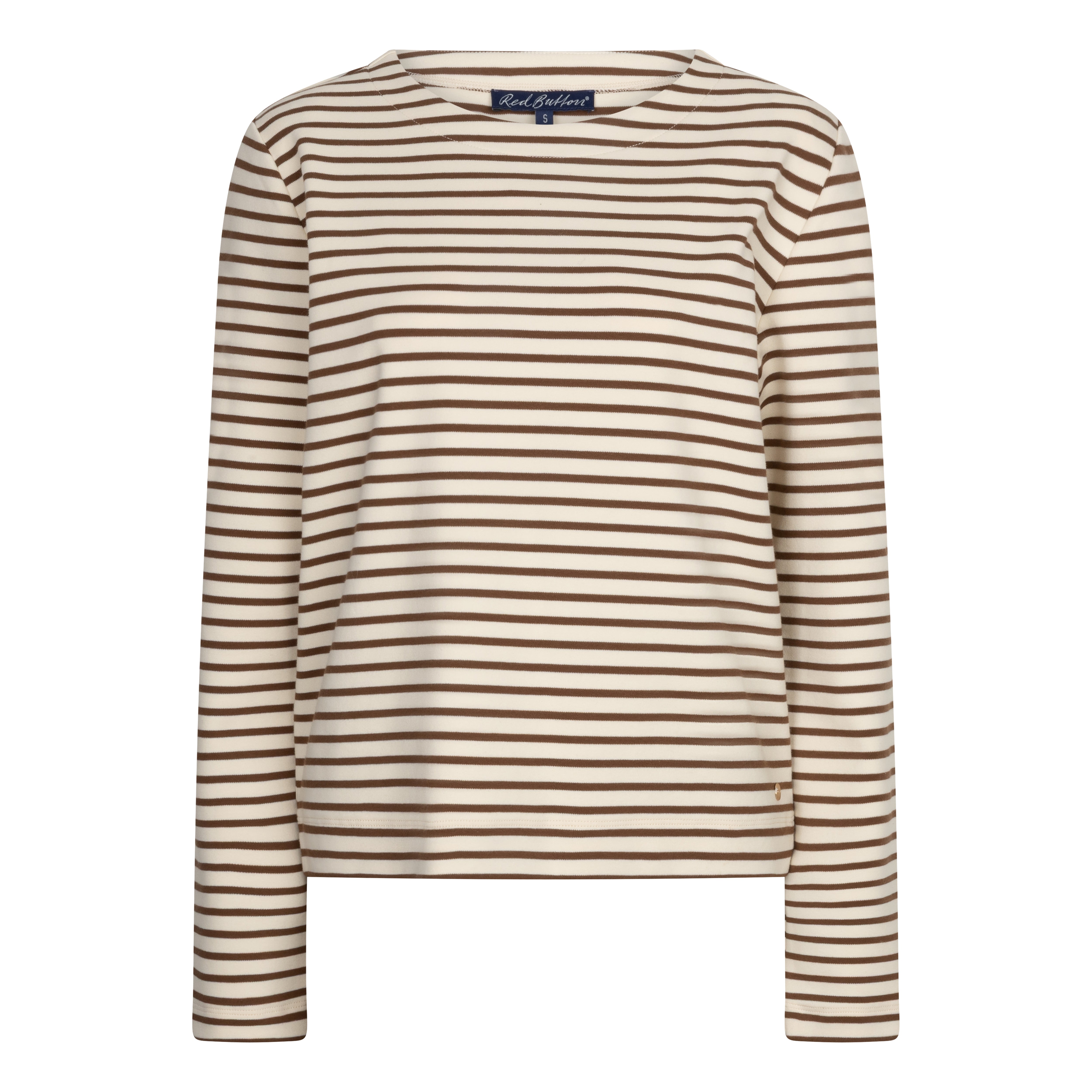Red Button Red Button Terry stripe creme/espresso - OAK Fashion Noordwolde