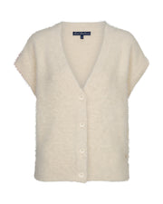 Red Button Red Button Sleeveless fuzzy Cream - OAK Fashion Noordwolde