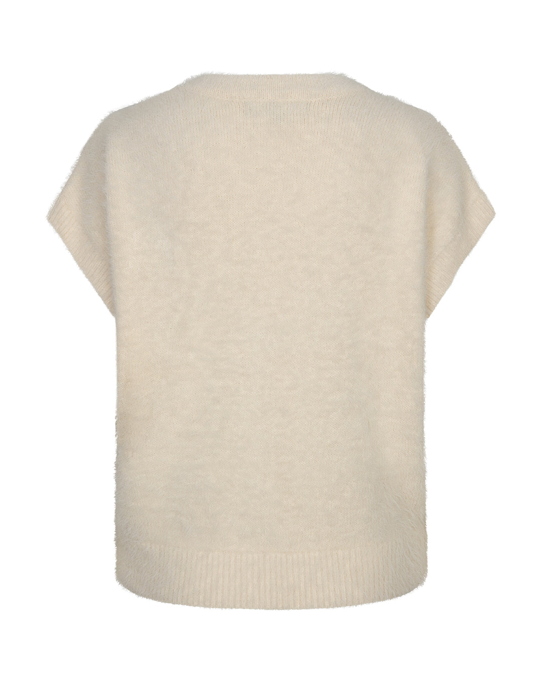 Red Button Red Button Sleeveless fuzzy Cream - OAK Fashion Noordwolde