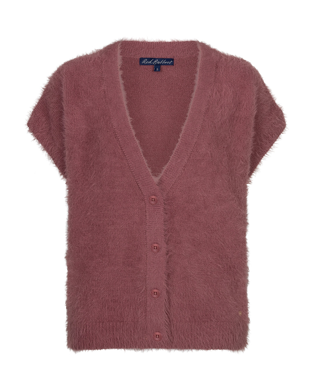 Red Button Red Button Sleeveless fuzzy mauve - OAK Fashion Noordwolde