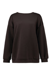Haily's Sweater Marma Bruin - OAK Fashion Noordwolde