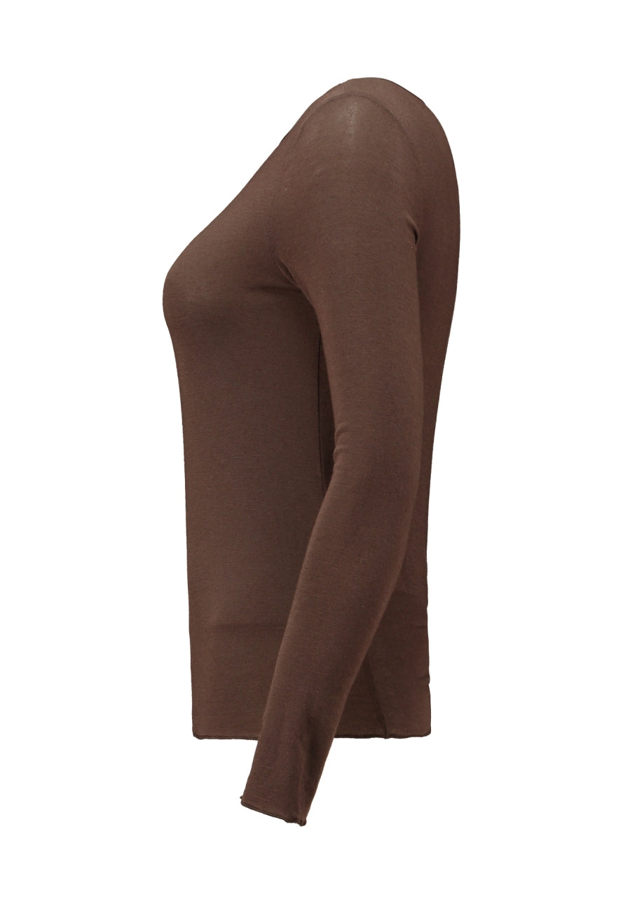 Zabiaone Top Kirini Bruin - OAK Fashion Noordwolde