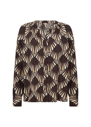 Soya Concept Blouse Halin CHOCOLATE PLUM - OAK Fashion Noordwolde