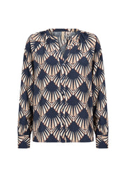 Soya Concept Blouse Halin navy - OAK Fashion Noordwolde