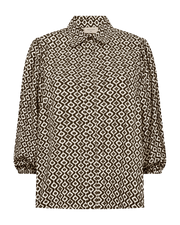 Freequent Blouse Adney Bruin - OAK Fashion Noordwolde