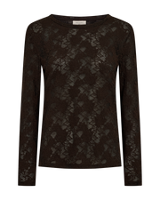 Freequent Blouse Sevia Bruin - OAK Fashion Noordwolde