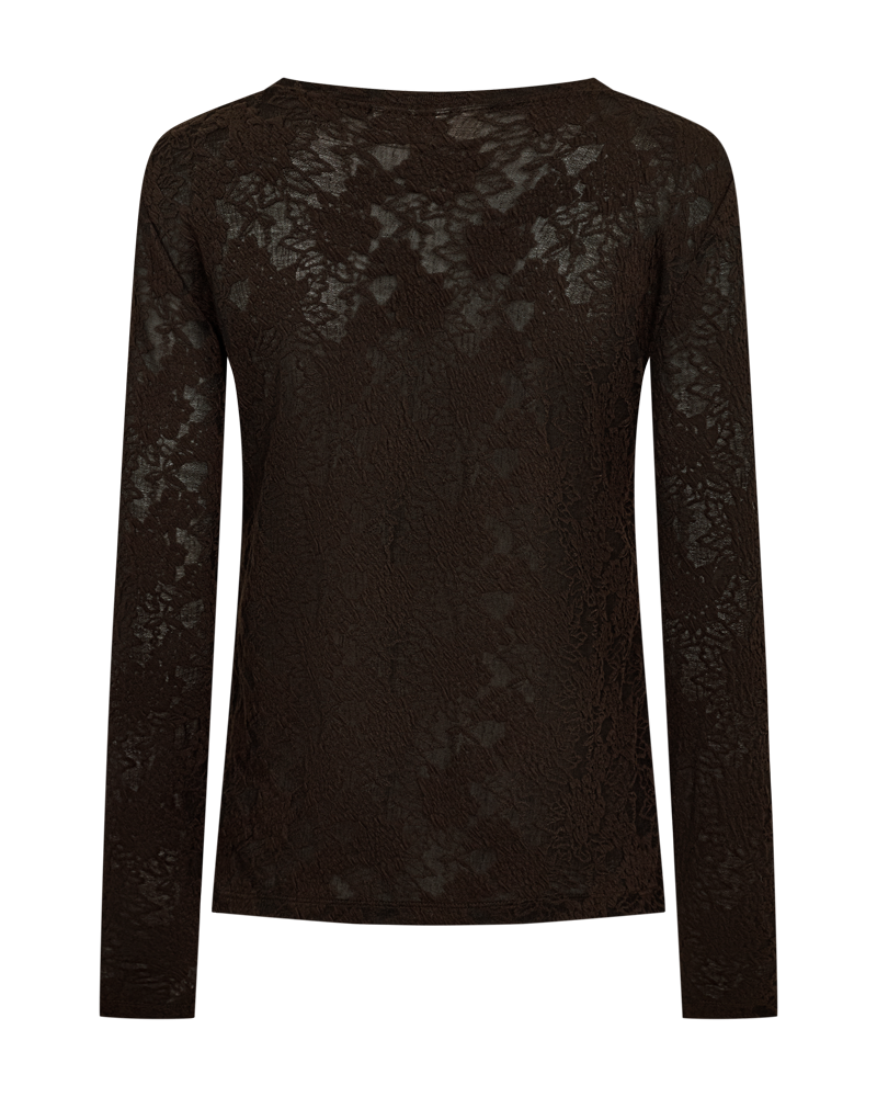 Freequent Blouse Sevia Bruin - OAK Fashion Noordwolde