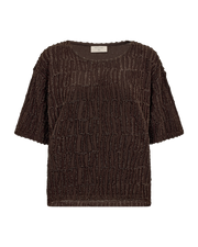 Freequent Blouse Marisol Bruin - OAK Fashion Noordwolde